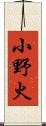 小野火 Scroll