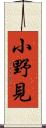 小野見 Scroll