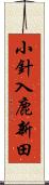 小針入鹿新田 Scroll