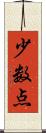 少数点 Scroll