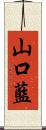 山口藍 Scroll