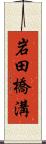 岩田橋溝 Scroll
