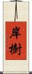 岸樹 Scroll