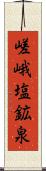 嵯峨塩鉱泉 Scroll