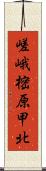 嵯峨樒原甲北 Scroll