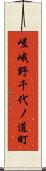 嵯峨野千代ノ道町 Scroll