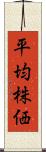 平均株価 Scroll