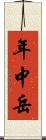 年中岳 Scroll