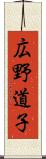 広野道子 Scroll