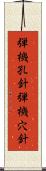 弾機孔針 Scroll