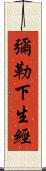 彌勒下生經 Scroll