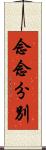 念念分別 Scroll