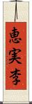 恵実李 Scroll