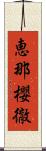 恵那櫻徹 Scroll