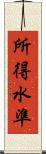 所得水準 Scroll