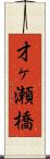 才ヶ瀬橋 Scroll