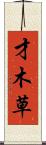 才木草 Scroll