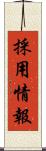 採用情報 Scroll