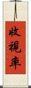 收視率 Scroll