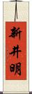 新井明 Scroll