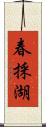 春採湖 Scroll