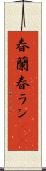春蘭 Scroll