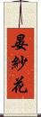 晏紗花 Scroll