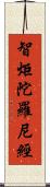 智炬陀羅尼經 Scroll