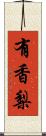 有香梨 Scroll