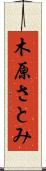 木原さとみ Scroll