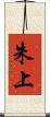 朱上 Scroll