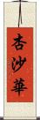 杏沙華 Scroll