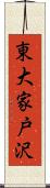 東大家戸沢 Scroll