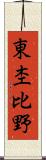 東杢比野 Scroll