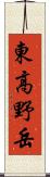 東高野岳 Scroll