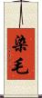 染毛 Scroll