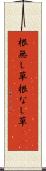 根無し草 Scroll