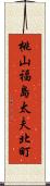 桃山福島太夫北町 Scroll