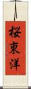 桜東洋 Scroll