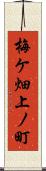 梅ケ畑上ノ町 Scroll