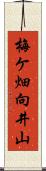 梅ケ畑向井山 Scroll