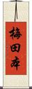 梅田本 Scroll