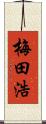 梅田浩 Scroll