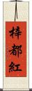 梓都紅 Scroll