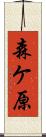 森ケ原 Scroll