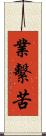 業繫苦 Scroll