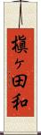 槇ヶ田和 Scroll