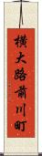 横大路前川町 Scroll