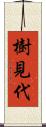 樹見代 Scroll