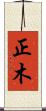 正木 Scroll
